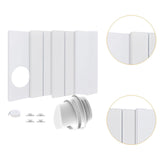 Maxbell Air Conditioner Window Kit Sturdy Replacement for Repair Home Sliding Window without Rain Cover