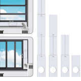 Maxbell Air Conditioner Window Kit Sturdy Replacement for Repair Home Sliding Window without Rain Cover