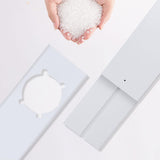 Maxbell Air Conditioner Window Kit Sturdy Replacement for Repair Home Sliding Window without Rain Cover