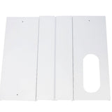 Maxbell Air Conditioner Window Kit Sturdy Replacement for Repair Home Sliding Window with Rain Cover