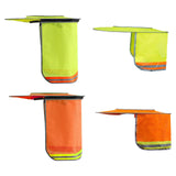 Maxbell Hard Hat Visor Sunproof Hard Hat Neck Shade for Hardhats Gardening Man Woman yellow
