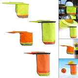 Maxbell Hard Hat Visor Sunproof Hard Hat Neck Shade for Hardhats Gardening Man Woman yellow