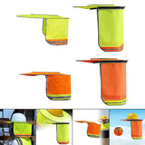 Maxbell Hard Hat Visor Sunproof Hard Hat Neck Shade for Hardhats Gardening Man Woman yellow