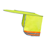 Maxbell Hard Hat Visor Sunproof Hard Hat Neck Shade for Hardhats Gardening Man Woman yellow