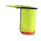 Maxbell Hard Hat Visor Sunproof Hard Hat Neck Shade for Hardhats Gardening Man Woman yellow lengthen
