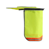 Maxbell Hard Hat Visor Sunproof Hard Hat Neck Shade for Hardhats Gardening Man Woman yellow lengthen