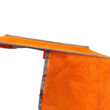 Maxbell Hard Hat Visor Sunproof Hard Hat Neck Shade for Hardhats Gardening Man Woman orange
