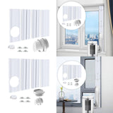 Maxbell Air Conditioner Window Panels Practical Easy Installation Versatile Portable without Rain Cover