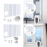 Maxbell Air Conditioner Window Panels Practical Easy Installation Versatile Portable without Rain Cover