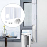 Maxbell Air Conditioner Window Panels Practical Easy Installation Versatile Portable without Rain Cover