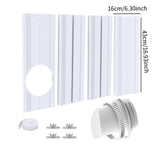 Maxbell Air Conditioner Window Panels Practical Easy Installation Versatile Portable without Rain Cover