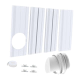 Maxbell Air Conditioner Window Panels Practical Easy Installation Versatile Portable without Rain Cover