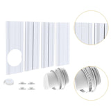 Maxbell Air Conditioner Window Panels Practical Easy Installation Versatile Portable without Rain Cover