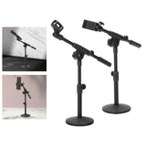 Maxbell Microphone Stand Mic Stand for Concert Performances Stage Studio Home Office Microphone holder