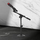 Maxbell Microphone Stand Mic Stand for Concert Performances Stage Studio Home Office Microphone holder