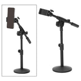 Maxbell Microphone Stand Mic Stand for Concert Performances Stage Studio Home Office Phone clip