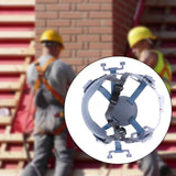 Maxbell 8 Point Hard Hat Replacement Suspension Practical Comfortable Hard Hat Liner Button