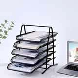 Maxbell Letter Tray Paper Organizer Versatile Paper File Rack for Home Office School