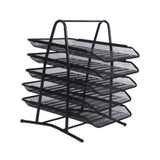 Maxbell Letter Tray Paper Organizer Versatile Paper File Rack for Home Office School