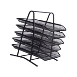 Maxbell Letter Tray Paper Organizer Versatile Paper File Rack for Home Office School