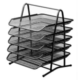 Maxbell Letter Tray Paper Organizer Versatile Paper File Rack for Home Office School
