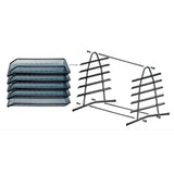 Maxbell Letter Tray Paper Organizer Versatile Paper File Rack for Home Office School