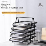 Maxbell Letter Tray Paper Organizer Versatile Paper File Rack for Home Office School