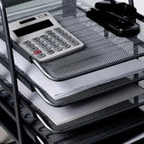 Maxbell Letter Tray Paper Organizer Versatile Paper File Rack for Home Office School
