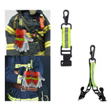 Maxbell Firefighter Glove Strap Outdoor Tool Work Glove Strap Fireman Turnout Gear Single Clip
