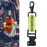 Maxbell Firefighter Glove Strap Outdoor Tool Work Glove Strap Fireman Turnout Gear Single Clip