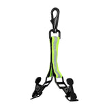 Maxbell Firefighter Glove Strap Outdoor Tool Work Glove Strap Fireman Turnout Gear Double Clip