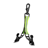 Maxbell Firefighter Glove Strap Outdoor Tool Work Glove Strap Fireman Turnout Gear Double Clip