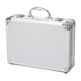 Maxbell Tool Box Organizer with Foam Liner Storage Box for Workshop Outdoor Household 33x24x10cm Silver