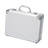 Maxbell Tool Box Organizer with Foam Liner Storage Box for Workshop Outdoor Household 33x24x10cm Silver