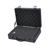 Maxbell Tool Box Organizer with Foam Liner Storage Box for Workshop Outdoor Household 33x24x10cm Black