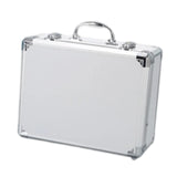 Maxbell Tool Box Organizer with Foam Liner Storage Box for Workshop Outdoor Household 34.5x27x15cm Silver