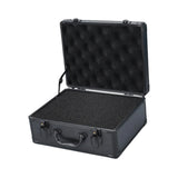 Maxbell Tool Box Organizer with Foam Liner Storage Box for Workshop Outdoor Household 34.5x27x15cm Black
