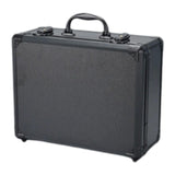 Maxbell Tool Box Organizer with Foam Liner Storage Box for Workshop Outdoor Household 34.5x27x15cm Black