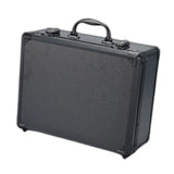 Maxbell Tool Box Organizer with Foam Liner Storage Box for Workshop Outdoor Household 34.5x27x15cm Black