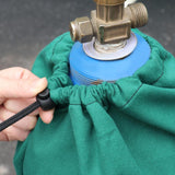 Maxbell Cylinder Protective Sleeve Dust Cover for Transport Daily Use Outdoor 140cmx36cm