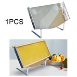 Maxbell Beekeeping Honeycomb Holder Stand Stainless Steel for Wedding Reception Cafe