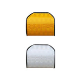 Maxbell Reflective Highway Trail Marker for Driveway Sturdy Stylish Roadside Warning yellow