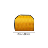 Maxbell Reflective Highway Trail Marker for Driveway Sturdy Stylish Roadside Warning yellow