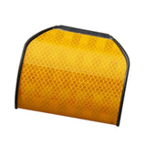 Maxbell Reflective Highway Trail Marker for Driveway Sturdy Stylish Roadside Warning yellow