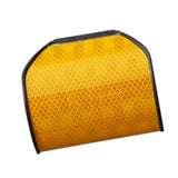 Maxbell Reflective Highway Trail Marker for Driveway Sturdy Stylish Roadside Warning yellow