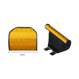 Maxbell Reflective Highway Trail Marker for Driveway Sturdy Stylish Roadside Warning yellow