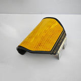 Maxbell Reflective Highway Trail Marker for Driveway Sturdy Stylish Roadside Warning yellow