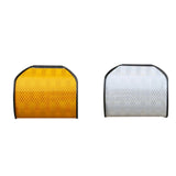 Maxbell Reflective Highway Trail Marker for Driveway Sturdy Stylish Roadside Warning yellow