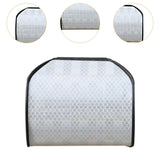Maxbell Reflective Highway Trail Marker for Driveway Sturdy Stylish Roadside Warning white