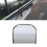 Maxbell Reflective Highway Trail Marker for Driveway Sturdy Stylish Roadside Warning white
